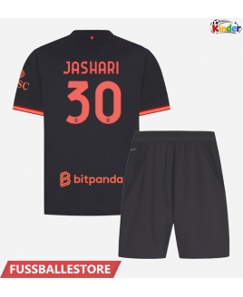 Günstige AC Milan Ardon Jashari #30 3rd trikot Kinder 2026-27 Kurzarm (+ Kurze Hosen)